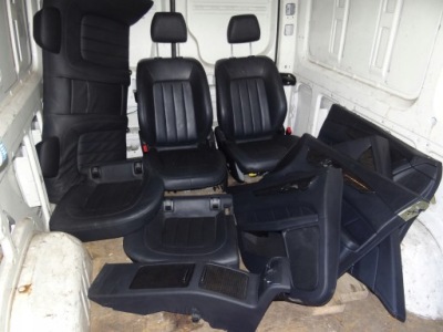 Mercedes w218 cls сидіння заднє сидіння шкіра sedan фото №1