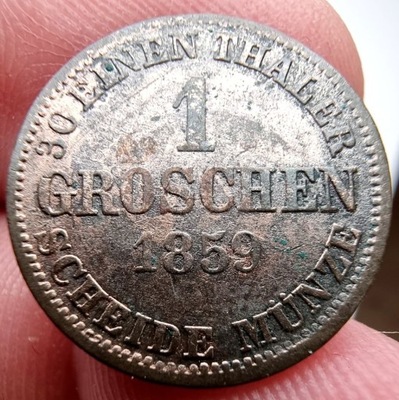 NumisMATI 566 1 Grosz 1859 srebro