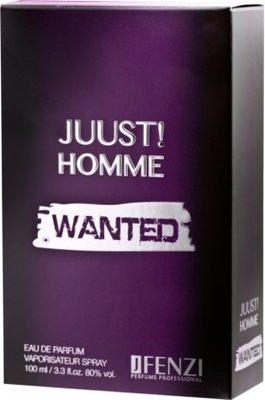 JFENZI Juust Homme Wanted PERFUMY 100 ml