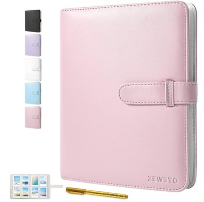 ALBUM NA ZDJĘCIA INSTAX MINI 256 KIESZENI RÓŻOWY