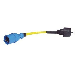 Przewód - adapter 16A/250V CEE/Schuko