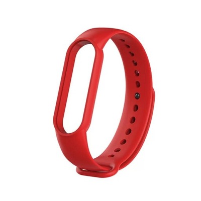 Beline pasek Mi Band 7/6/5 czerwony /red