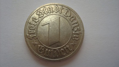 1 gulden 1932 Gdańsk WMG stan 3+