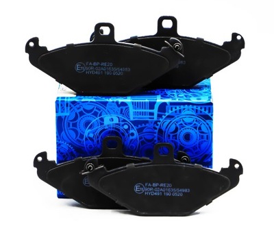 Гальмівні колодки гальмівні задня renault laguna, espace, chrysler viper, dodge viper фото №1