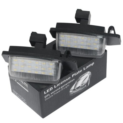 Ліхтарі номерного знака led mitsubishi lancer outlander фото №1