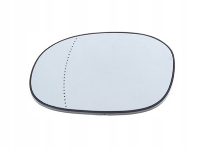 Peugeot 206 1007 стекло вкладыш зеркало с подогревом as фото №1