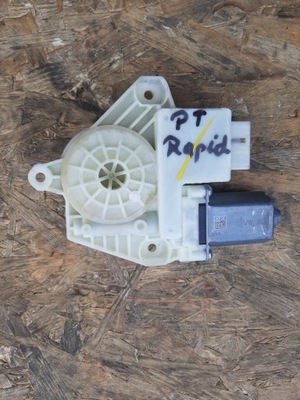 Skoda rapid 5j моторчик стекло правый задняя фото №1