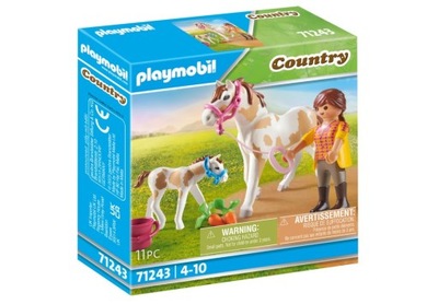 Playmobil Country Zestaw Klacz ze źrebakiem