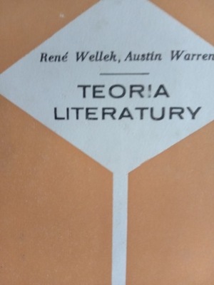 Teoria literatury R. Wellek