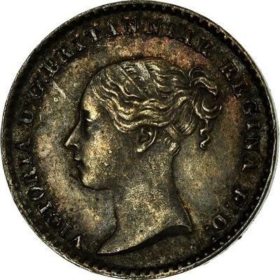 Moneta, Wielka Brytania, Victoria, Penny, 1877, AU