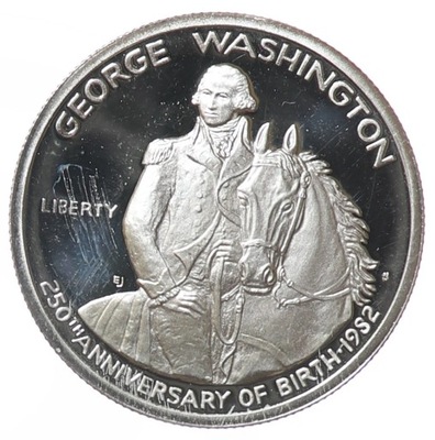 1/2 dolara - Rocznica urodzin Jerzego Waszyngtona - USA - 1982 rok