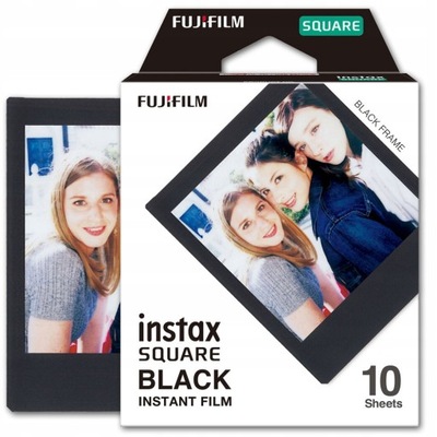 10x Film Wkład Fujifilm Instax Square Black 10 zdjęć