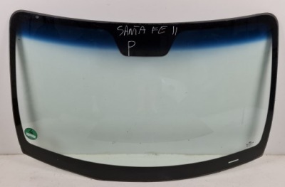 Скло передня лобове hyundai santa fe ii фото №1