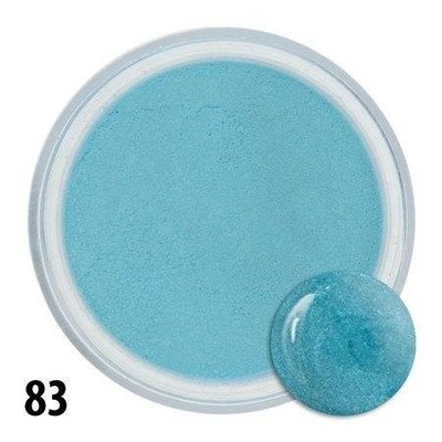 Akryl 83 kolorowy proszek akrylowy perła niebieski
