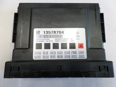 Opel insignia a модуль комфорту 13578704 фото №1