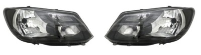 Фара лампа vw caddy 3 13-15 l+p tyc фото №1