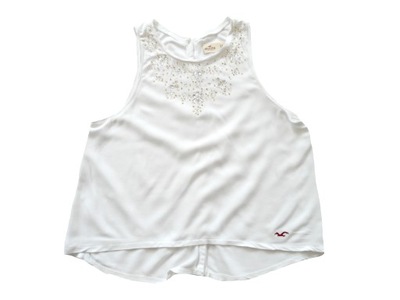 HOLLISTER by ABERCROMBIE elegancka bluzeczka XS