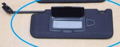 Mercedes w222 козирок лівий захист сонячна фото №1