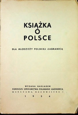 Książka o Polsce 1934 r.