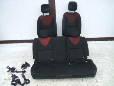 Renault clio iv сидіння сидіння заднє сидіння задня 5 двері комплект фото №1