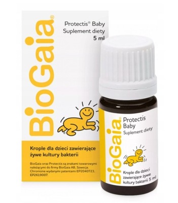 BioGaia Baby probiotyk krople na kolki dzieci 5 ml