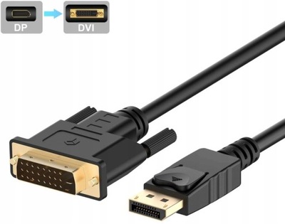 ADAPTER PRZEJŚCIÓWKA DISPLAYPORT DP - VGA RANKIE