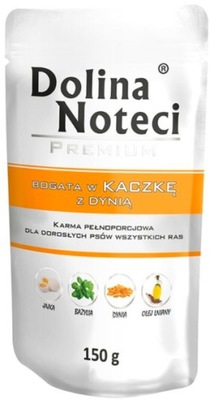 DOLINA NOTECI PREMIUM mokra karma dla psa KACZKA Z DYNIĄ 150 g