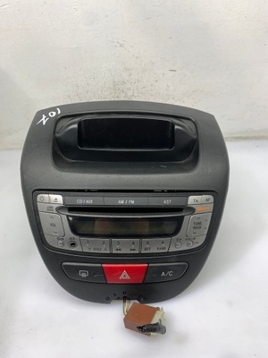 Радио радиопроигрыватель toyota aygo фото №1