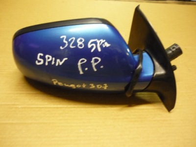 Peugeot 307 sw i kmfd дзеркало праве 5pin фото №1