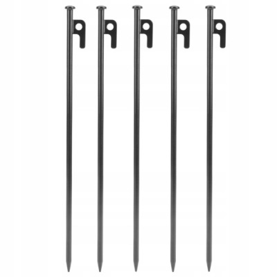 5 SZT. ŚLEDZIE DO NAMIOTU SZPILKI WKRĘCANE DŁUGIE 40CM