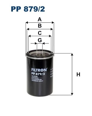 PP879/2 FILTRO COMBUSTIBLES  