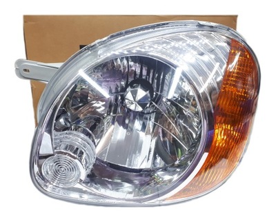 Лампа фара перед левый h4 depo hyundai atos фото №1