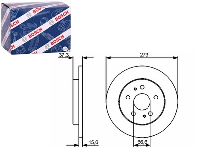 DISCS BRAKE 2SZT. FRONT DAIHATSU TERIOS TOYOTA CAMI 1.3 1.3LPG  