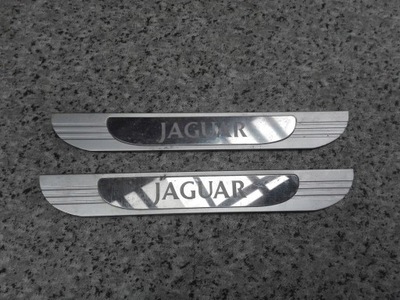 Молдинг поріг накладка хром задня - jaguar s-type фото №1