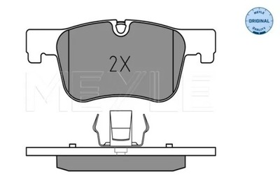 MEYLE КОЛОДКИ HAM. BMW P. F20/F30 10- 118-120/316-320