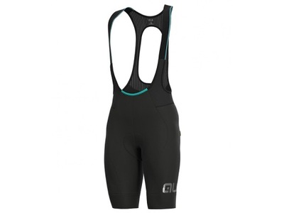 Spodenki ALE K-Coldblack Bibshorts Nero/Black - L