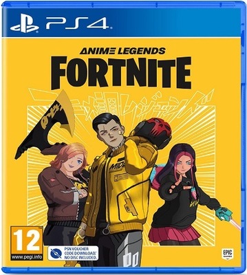 FORTNITE ANIME LEGENDS PACK PS4 NOWA