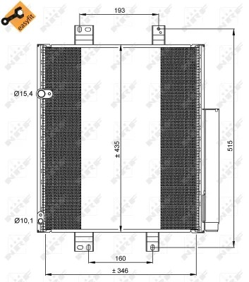 NRF 35853 SKRAPLACZ, KONDICIONAVIMAS 