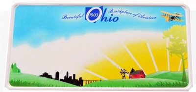 Amerykańskie tablice rejestracyjne USA OHIO