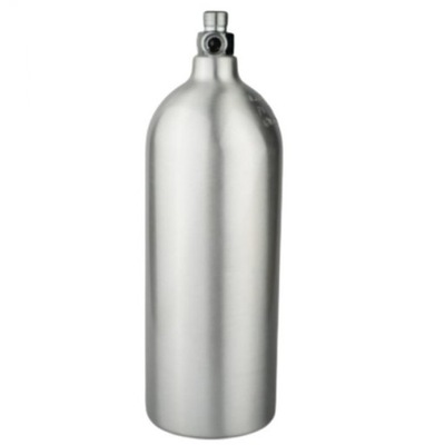 Butla CO2 2L aluminiowa pełna z zaworem