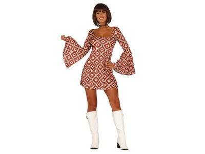 Sukienka Disco lata 70-te strój przebranie