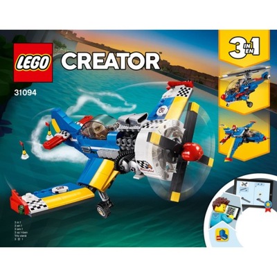 Lego Instrukcja - Race Plane 31094