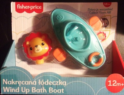 Fisher-Price Zabawka do kąpieli Nakręcana Łódeczka