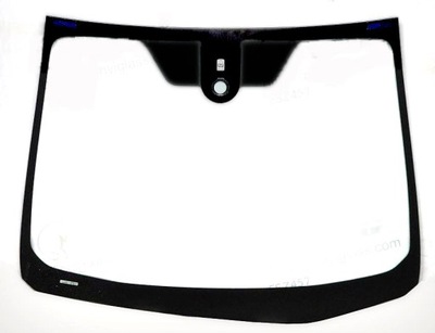 Скло лобове передня nissan note ii 5d lhd 12- +датчик фото №1