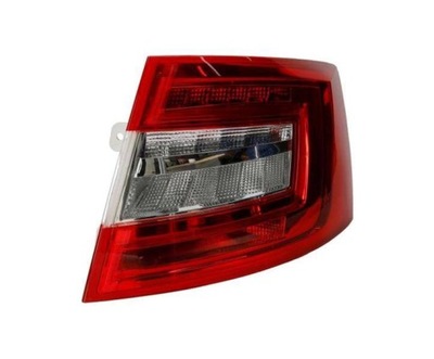 FARO PARTE TRASERA SKODA OCTAVIA 5E 2017 - TYC SDN DIODO LUMINOSO LED DERECHA  