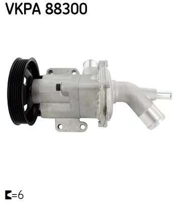 VKPA88300 BOMBA DE AGUA MINI 1,6 ONE/COOPER FIAT 500X  