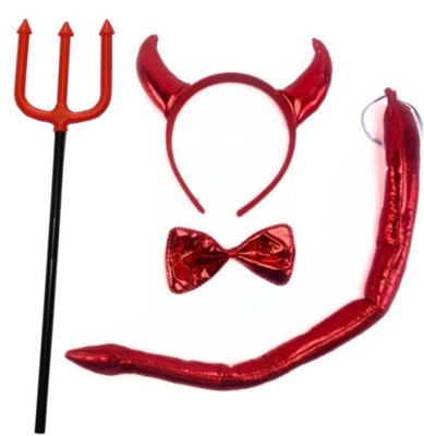 STRÓJ DIABEŁ DIABŁA DIABEŁEK DIABLICA JASEŁKA ROGI