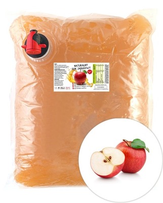 Sok jabłkowy JABŁKO TŁOCZONY NATURALNY 100% NFC 3L