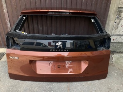 Крышка багажника задняя задняя багажника peugeot 3008 ii 16- фото №1