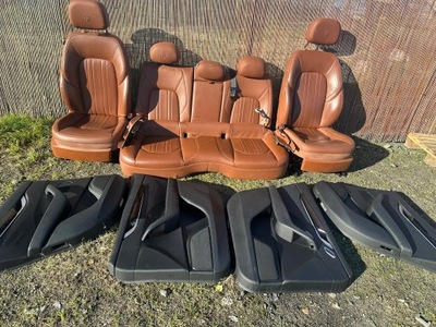 Сидіння обшивки заднє сидіння шкіра maserati levante 2017 m161 фото №1